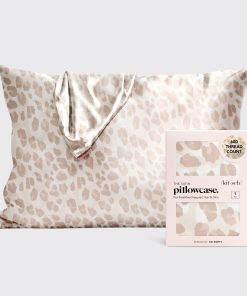 Satin Pillowcase in Leopard 2 Pack