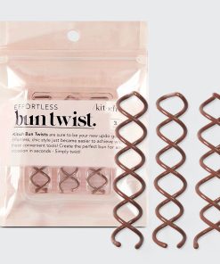 Brown Bun Twists 3pc Set