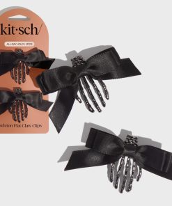Skeleton Flat Claw Clips