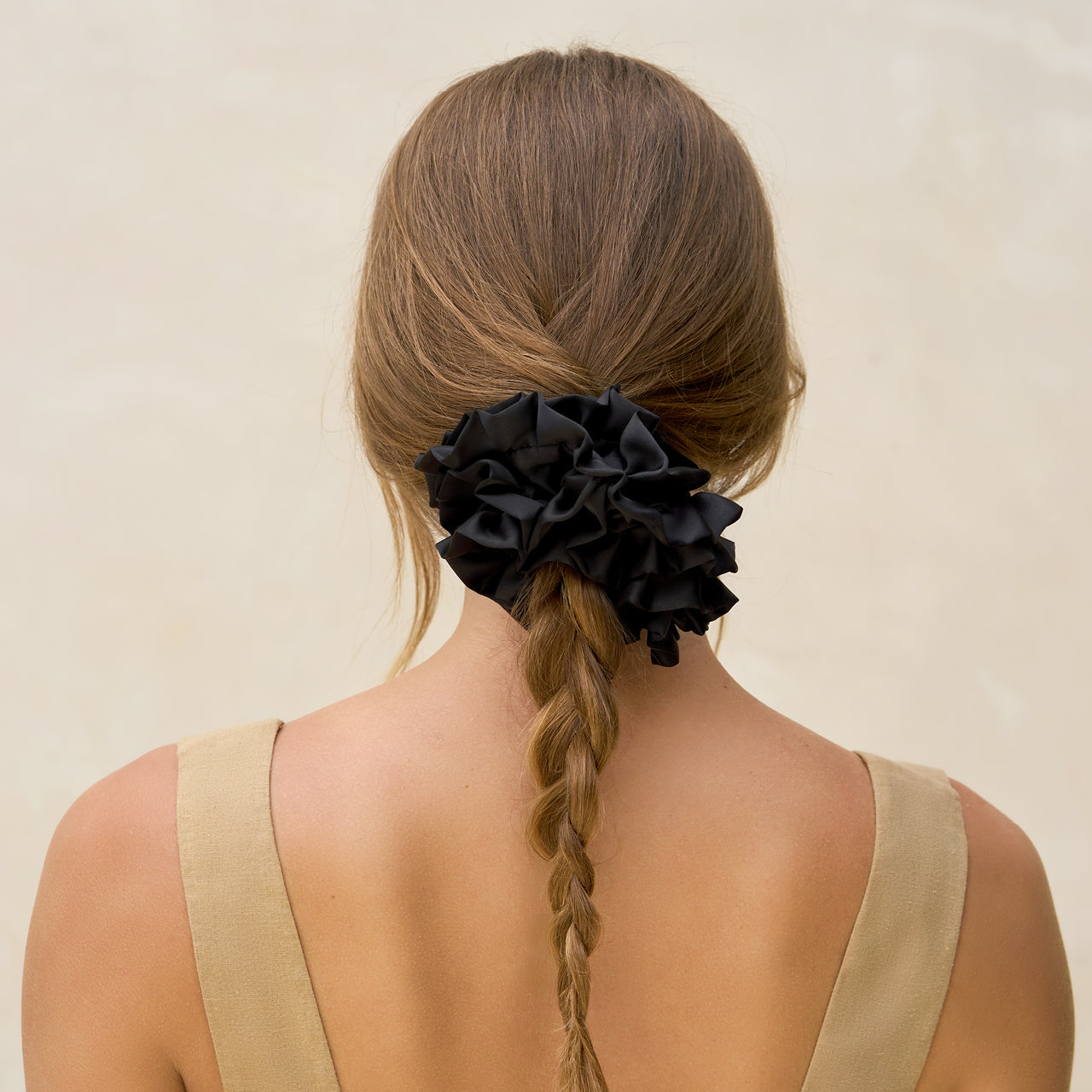 503332-RecycledFabricRuffleScrunchie-Black-Hair-Model-2-1280x1280px.jpg