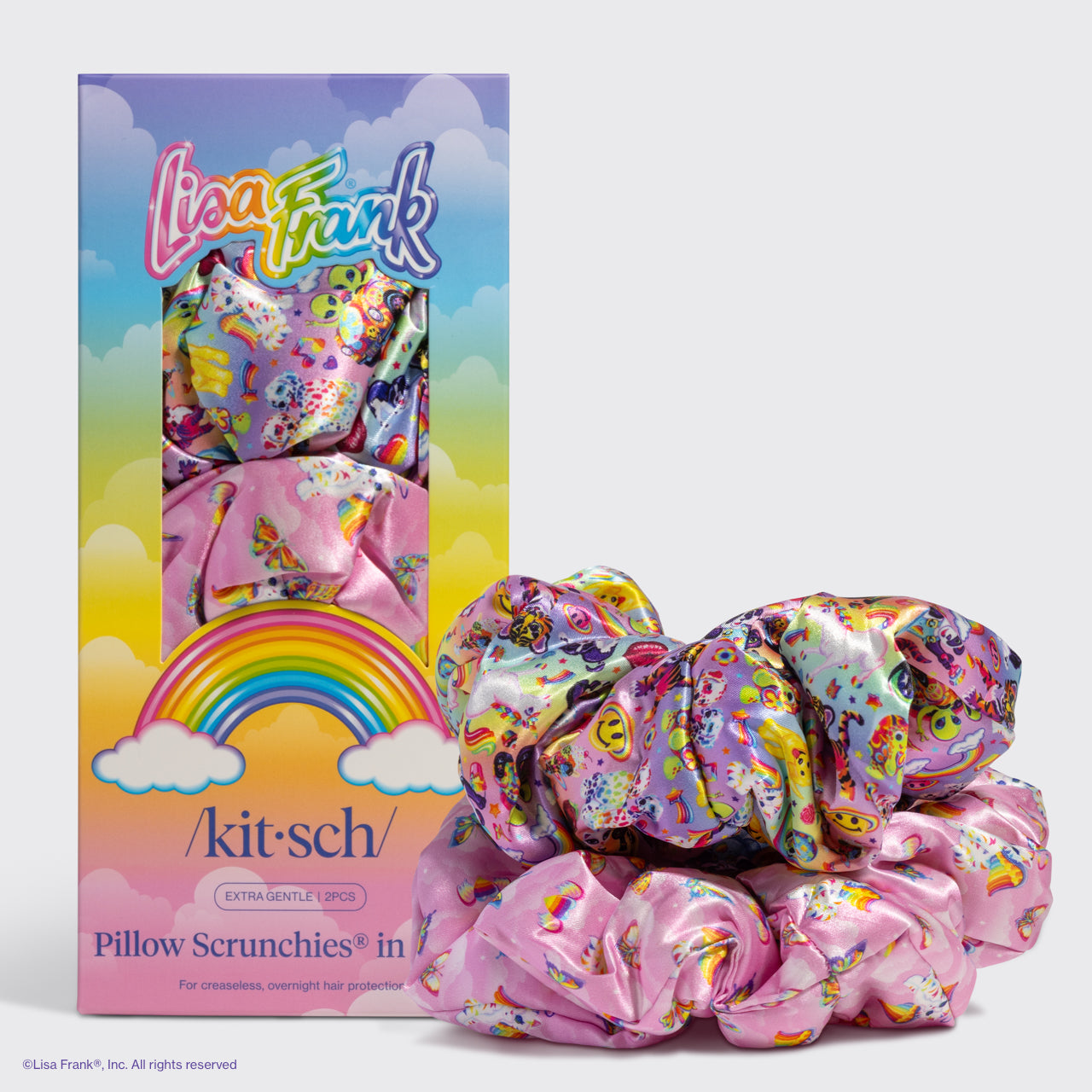 503509-LisaFrankxKitsch-SatinPillowScrunchies-2pc-TheFantasticWorldOfLisaFrank-hero-1280x1280px.jpg
