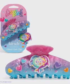Lisa Frank x Kitsch Glitter Claw Clip in Dancing Dolphins?