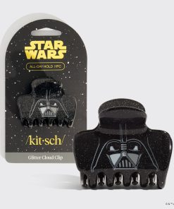 Star Wars? & Kitsch Glitter Cloud Clip in Darth Vader