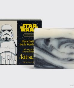 Star Wars? & Kitsch Shea Butter Moisturizing Solid Body Wash - Stormtrooper Swirl