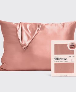 Satin Pillowcase in Terracotta