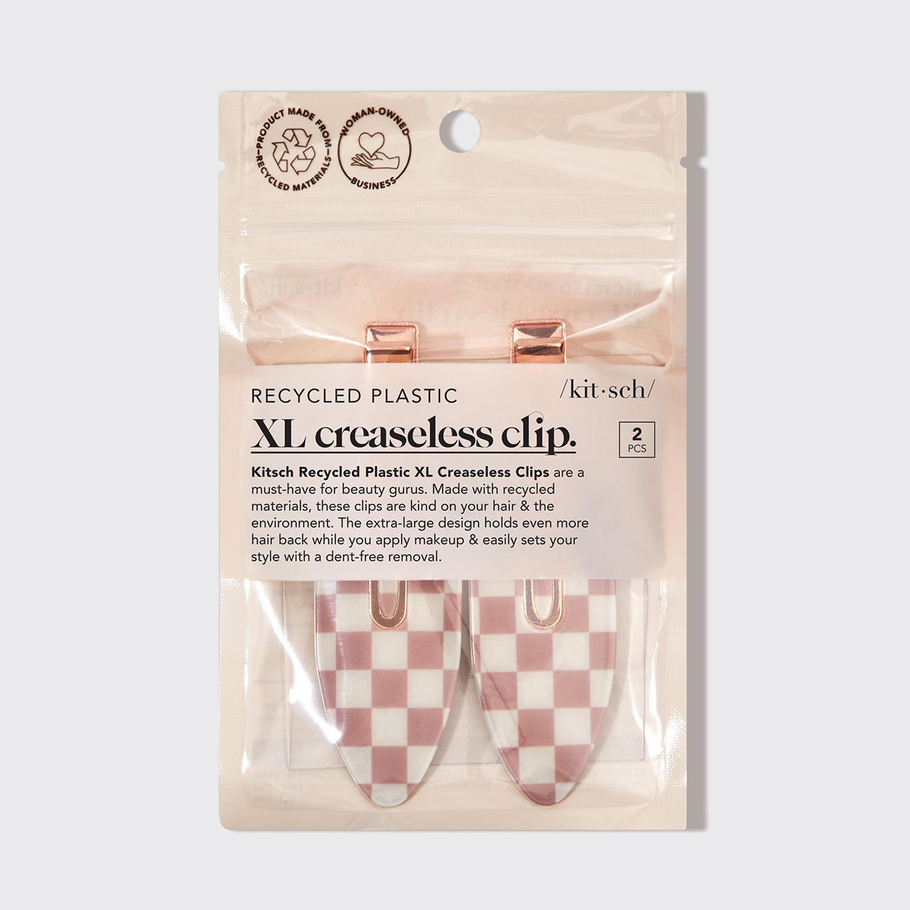 62323-XL-CreaselessClips-2pc-KitschPro-TerracottaChecker-pkg-1280x1280px.jpg