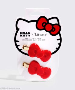 Hello Kitty x Kitsch Recycled Plastic Creaseless Clips 2pc Set