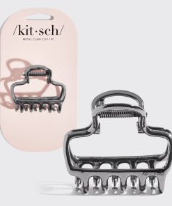 Hematite Metal Cloud Claw Clip