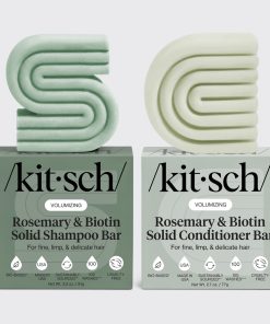 Rosemary & Biotin Volumizing Shampoo & Conditioner Bar Combo