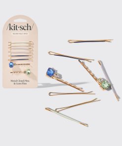 Garden Bouquet Cloud & Gem Bobby Pins 8pc Set