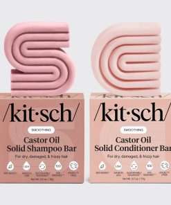 Castor Oil Nourishing Shampoo & Conditioner Bar Combo