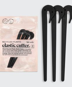Black Elastic Cutters 3pc Set