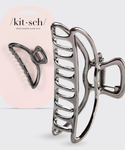 Hematite Metal Claw Clip