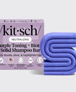 Purple Toning Shampoo Bar for Color Treated & Grey Hair