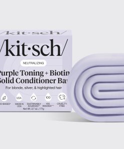 Kitsch Purple Conditioner Bar Soap for Blondes Hair Care