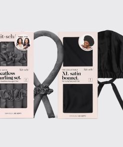 Charcoal + Black Nighttime Blowout Routine
