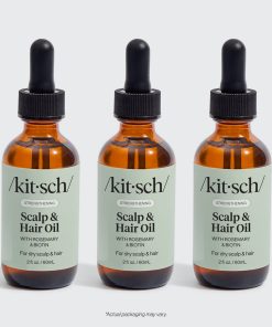 Rosemary Scalp & Hair Strengthening Oil With Biotin 3 Pack